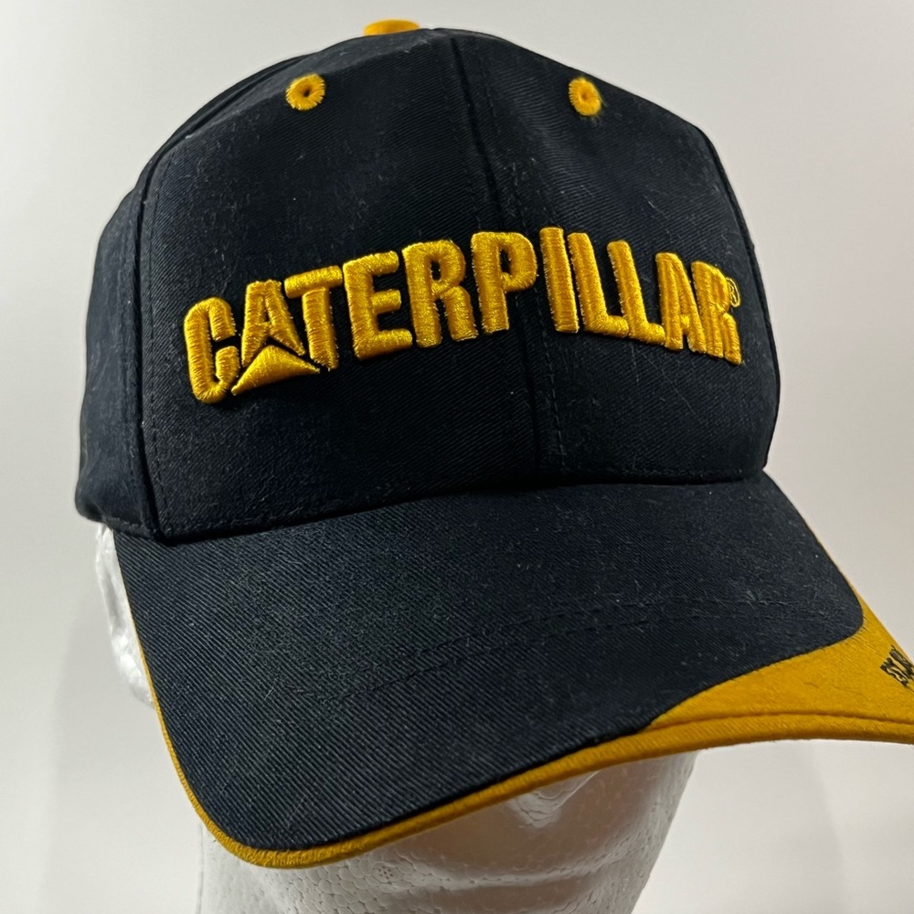 Caterpillar Hat , Black and Yellow